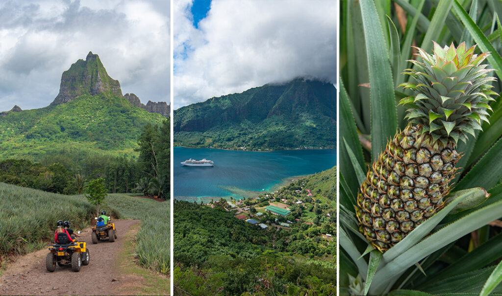 Tour en quad à Moorea avec Torea Nui Transports, à travers les sentiers verdoyants et les points de vue spectaculaires de l'île