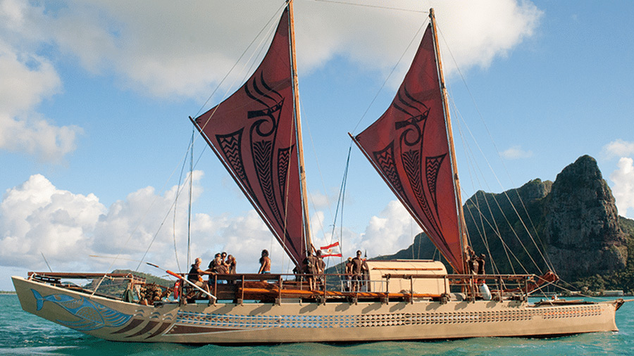 La pirogue Fa'afaite