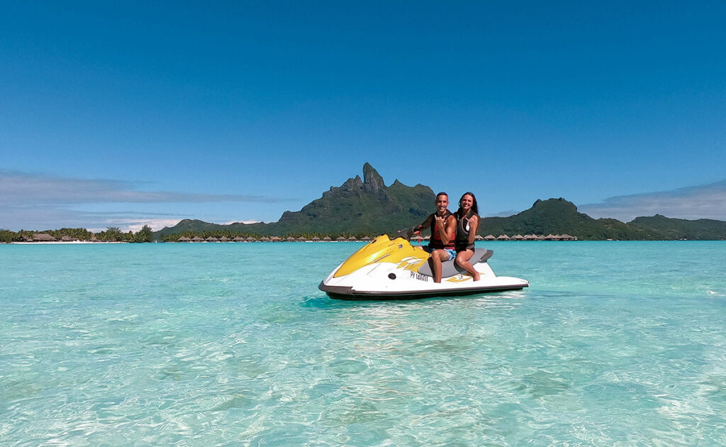 jet ski Bora Bora Polynésie française