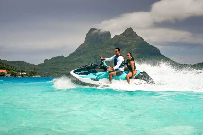 Excursion en jet ski dans le lagon de Bora Bora