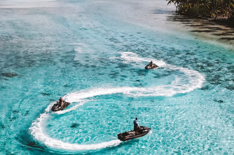 Excursion en jet ski sur le lagon de Taha’a