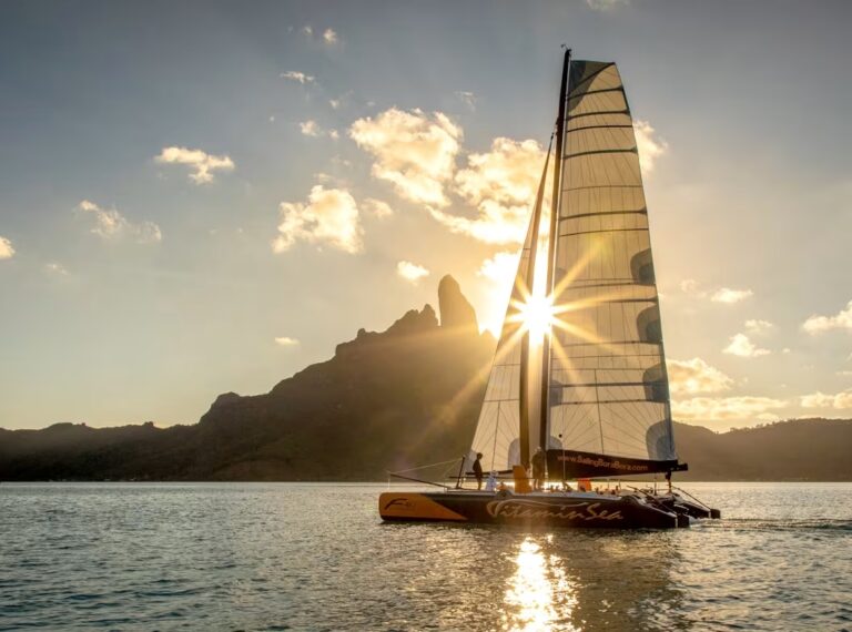 Excursion en catamaran dans le lagon de Bora Bora